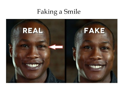 Real smile or fake smile